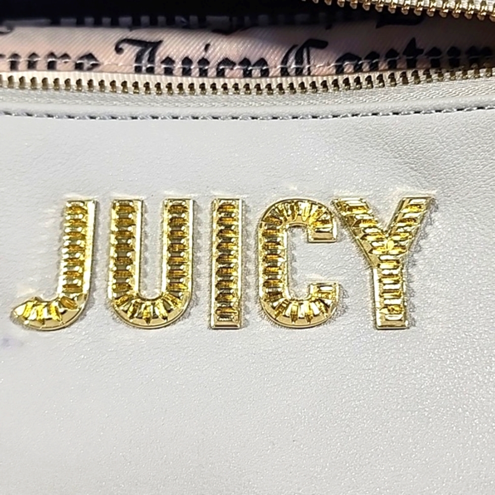 Juicy Couture BLANK CHECK Pebbled Belt Bag Fanny Pack - Picture 9 of 14
